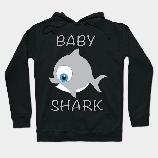 Baby Shark Hoodie by Wickedcartoons